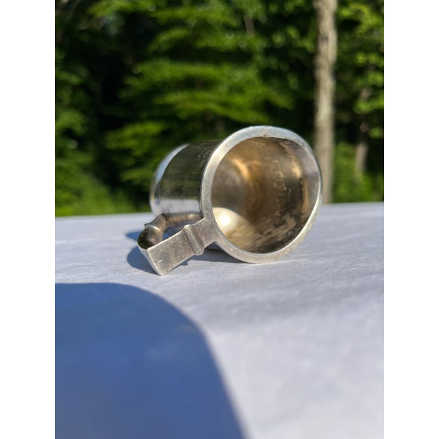Mid 20th Century Hotel Silver Creamer For Sale - Image 5 of 7