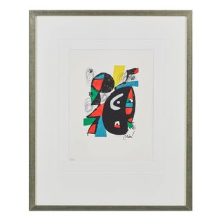 Joan Miró, La Mélodie Acide, Planche XII, 1980, Lithograph For Sale