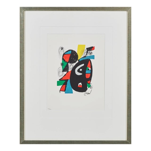 Joan Miró, La Mélodie Acide, Planche XII, 1980, Lithograph For Sale