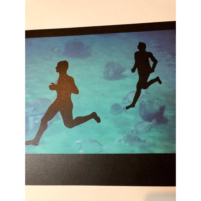 1980s Eve Sonneman, Large Diptych "Deep runners" Photograph Signed Surrealist Photo Lithograph, 1987 For Sale - Image 5 of 7