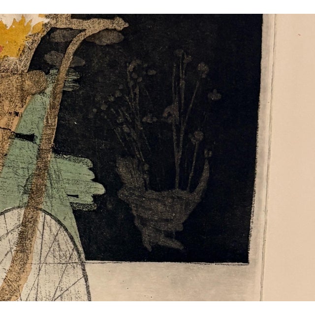 Late 20th Century Danny Phifer "Decorated Perambulator" Signed Limited Edition Original Etching 13/300 For Sale - Image 9 of 16