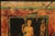 Mid 20th Century Roman Fresco Oil Painting Signed 'Fabriano' with Black Frame For Sale - Image 4 of 18