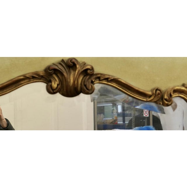 French Gilt Framed Mirror For Sale - Image 6 of 12
