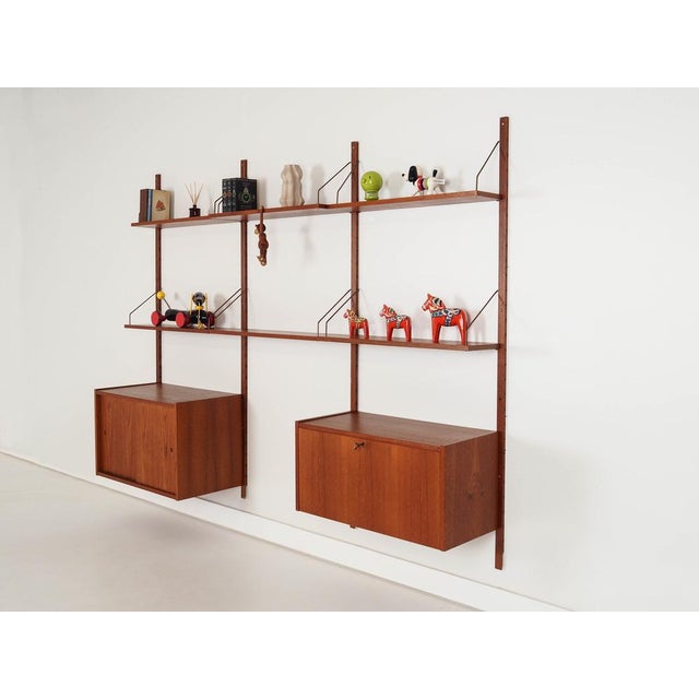 Danish Teak Shelving Unit, 1960s For Sale - Image 4 of 18
