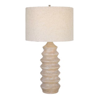 Uplift Geometric Table Lamp For Sale