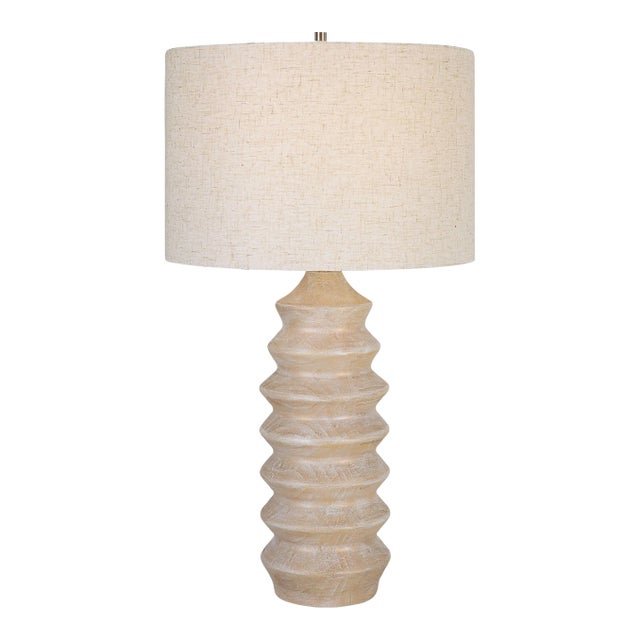 Uplift Geometric Table Lamp For Sale