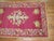 Early 20th Century Zabihi Collection Stunning Raspberry Turkish Ghiordes Floral Carpet - 3'9" x 6' For Sale In New York - Image 6 of 6