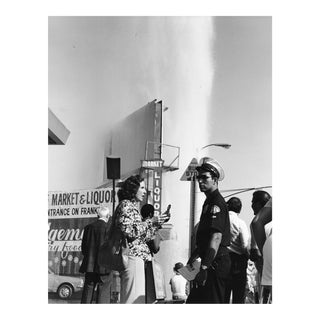 1978 Hollywood Traffic Accident Photograph by Don Ware For Sale