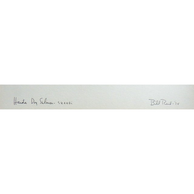 Mid 20th Century Set of 3 Bill Reid Haida Prints Signed & Framed 1970s Beaver, Salmon, and Raven For Sale - Image 5 of 8