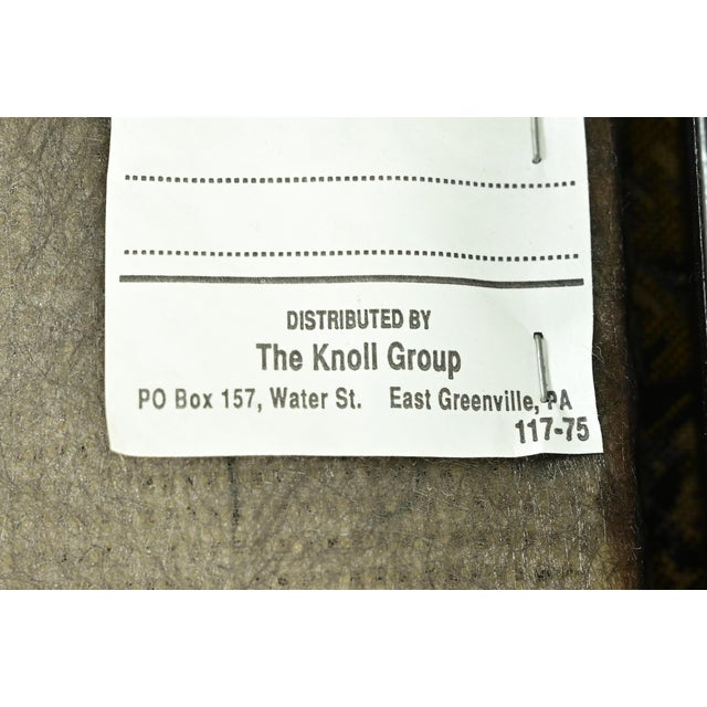 Knoll Postmodern Black Lacquered Ricchio Side Chairs or Dining Chairs, Pair For Sale - Image 12 of 14