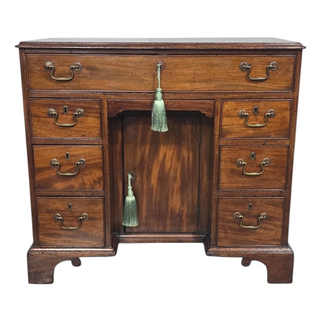 Antique Georgian Mahogany Desk, 1750 For Sale