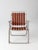 Mid-Century Modern Vintage Mid-Century Aluminum and Wood Folding Lawn Chair For Sale - Image 3 of 15