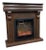 English Decorative Fireplace in Wood For Sale