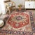9x12 Traditional Coral Geometric Medallion Hand Knotted Wool Carpet Rug For Sale - Image 10 of 10