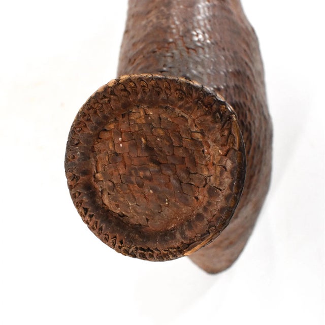 Early 20th Century Tutsi Basketry Baby Hat Rwanda For Sale In Denver - Image 6 of 7
