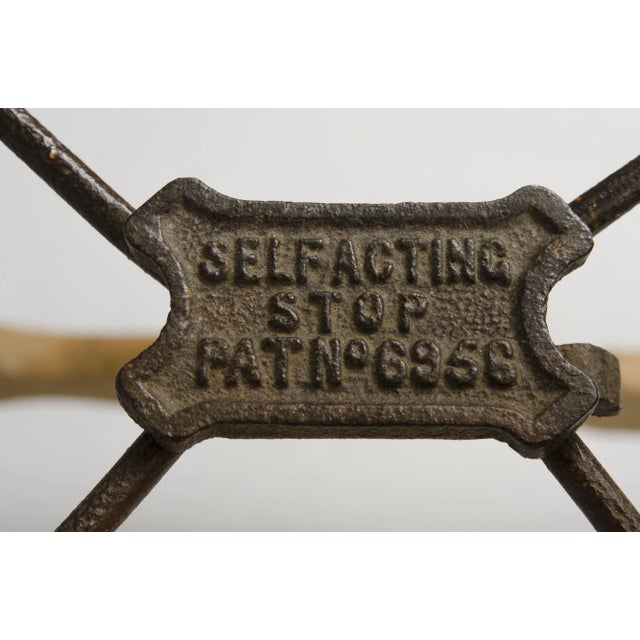 English Victorian Pine Step Ladder Labeled "x Ladder" Chairish