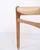 CH23 Dining Chairs with Teak Backrest and Woven Seat by Hans J. Wegner for Carl Hansen & Søn, 1960, Set of 4 For Sale - Image 9 of 10