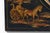 1920s Chinoiserie Ebonized Two-Tiered Pagoda Topped Mirror For Sale - Image 5 of 8