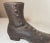 Rare Large Antique Life Size Cast Iron Store Display Ladies Shoe Sneaker Statue For Sale - Image 9 of 13