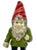 Hard to Find Unusual Model Antique American Cast Iron Figurative Standing Gnome Doorstop - Circa 1920s For Sale - Image 13 of 18
