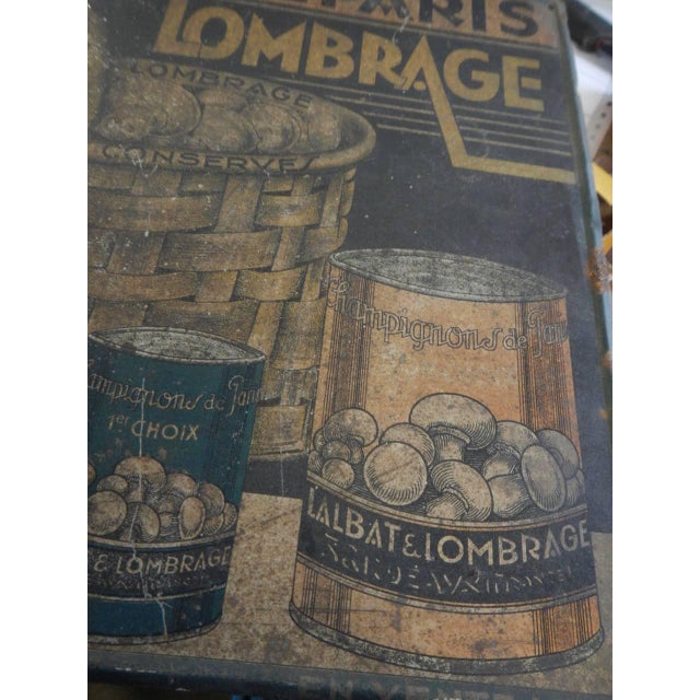 Black Shop Advertising Sign, 1950s For Sale - Image 8 of 12