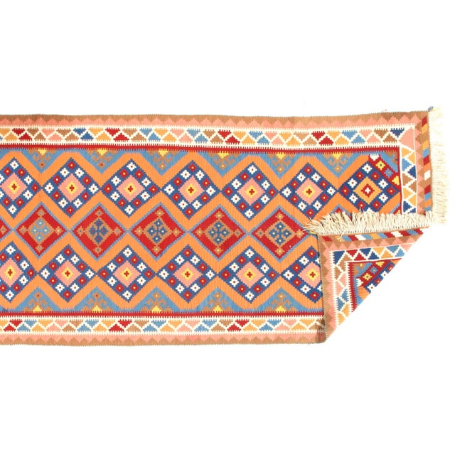 Pasargad NY Antique Persian Shiraz Kilim Rug - 4'7" x 10'7" For Sale - Image 4 of 5