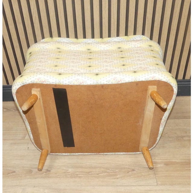 Laundry Chest in Pastel Yellow, 1950s For Sale - Image 12 of 14