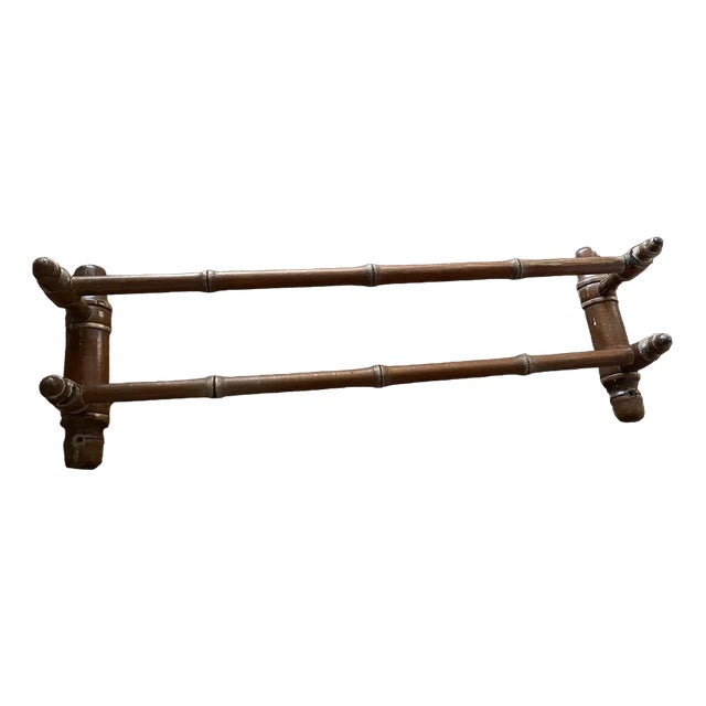 False Bamboo Towel Rack For Sale