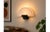 Vintage Semicircular Glass Wall Light from Arteluce, Italy, 1980s, in Good conditions. Designed 1980 to 1989 Up to 250V...
