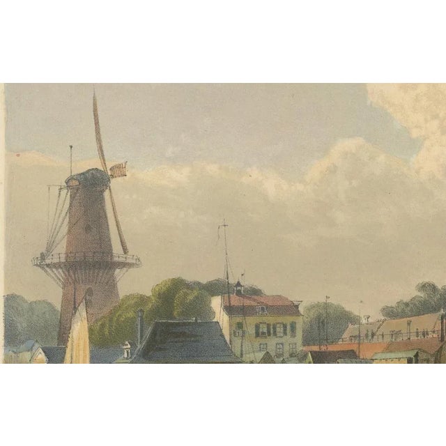 C. Springer, Hoge Sluis, 1850, Lithograph on Paper For Sale - Image 3 of 10