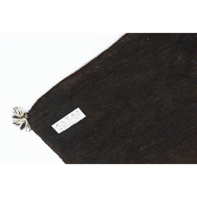 19th Century Woolen Namad Felt Rug, Afghanistan, 1890s For Sale - Image 13 of 14