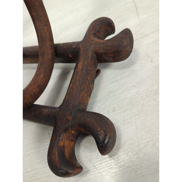 Wall-Mounted Coat Rack from Thonet, 1890s For Sale - Image 11 of 16