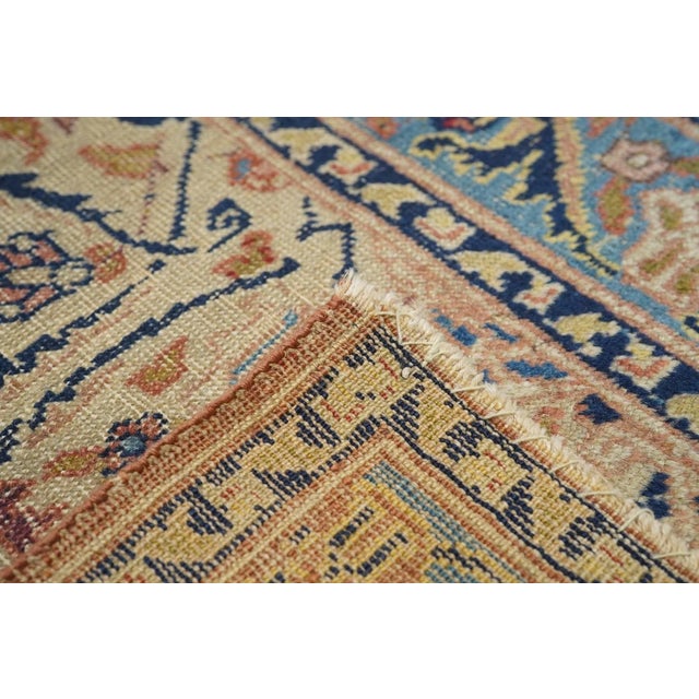 Antique Afshar Rug 3'5'' x 4'6'' For Sale - Image 10 of 10