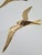 1970s Vintage Wall Decorations Seagulls in Gold Brass, Norway, 1970s, Set of 5 For Sale - Image 5 of 7