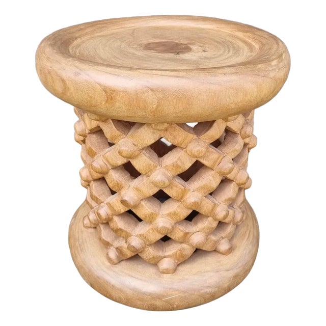 Contemporary Design Made African Coffee Table For Sale