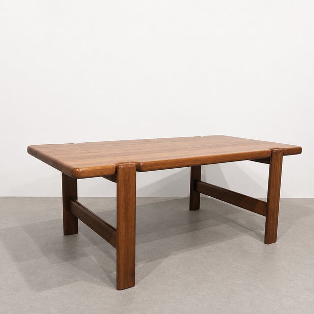 Vintage Danish Teak Coffee Table, 1970s For Sale - Image 4 of 9