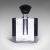 Metal 1950 Vintage Art Deco English Glass Fragrance Cologne Bottle For Sale - Image 7 of 13