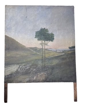 Landscape Composition, 1950, Oil Painting on Canvas