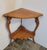 Hard-to-find Victorian tiger oak corner table with wonderful graining and a warm golden hue. Very clean and in excellent...