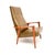 Mid-Century Modern Vintage Swedish Armchair in Walnut and Leather attributed to Inge Andersson from Bröderna Andersson, 1960 For Sale - Image 3 of 10