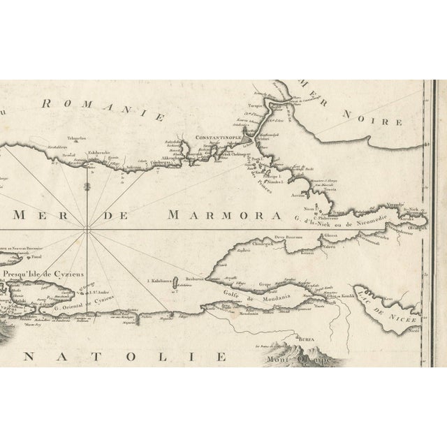 Map of Constantinople by Aeg, 1785 For Sale - Image 4 of 6