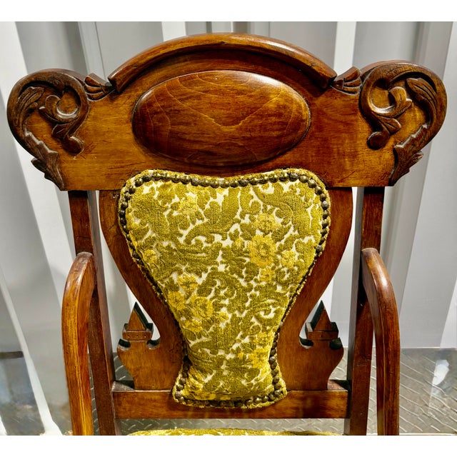 Late 19th Century Late 19th Century Ladies Parlor Chair For Sale - Image 5 of 8