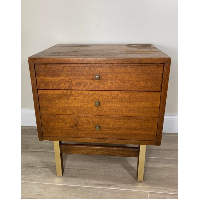 American of Martinsville 1970s American of Martinsville Single Nightstand For Sale - Image 4 of 13
