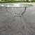 Postmodern Iron Outdoor Table with Round Glass Top, 1990s For Sale - Image 3 of 18