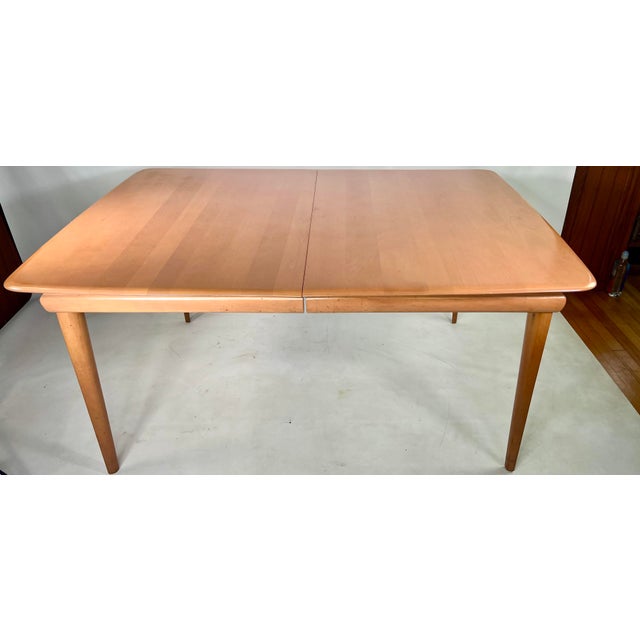 1950s Heywood Wakefield Champagne Finish Dining Table Chairish
