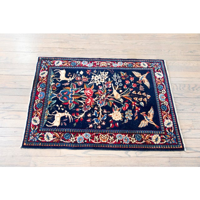 Early 20th Century Persian Kashan Rug For Sale - Image 14 of 14
