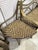 Antique French Three-Part Iron Bench With New Custom Cushions For Sale - Image 12 of 12