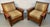 Bring timeless craftsmanship and understated strength into your home with these Handcrafted Slatted Mission Oak Lounge...