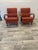 Textile Art Deco Mad-Man Relax Model C Chairs by Halabala, 1920, Set of 2 For Sale - Image 7 of 7