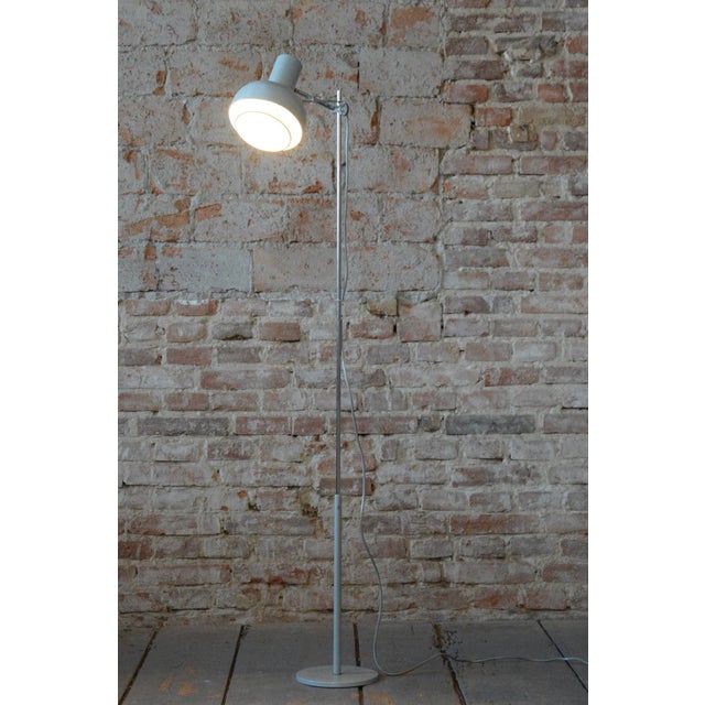 Mid-Century Floor Lamp in Chrome by J. Hůrka for Napako, Czech, 1960s For Sale - Image 11 of 15